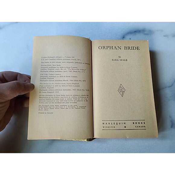 Golden Harlequin Library Volume XII Hardcover Book - Picture 5 of 10